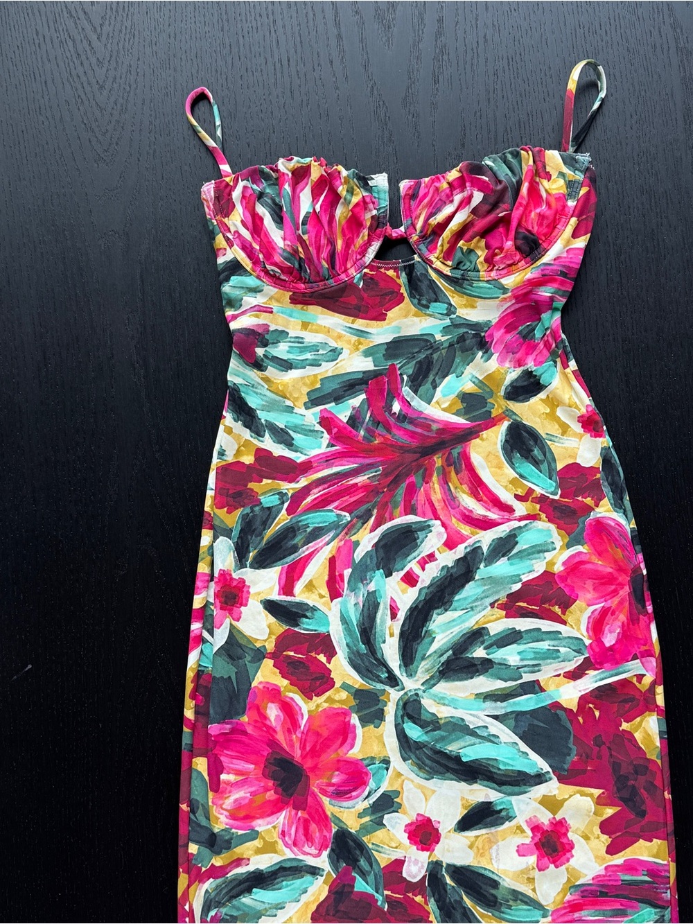 MONTCE - Petal Slip Dress in Isla Floral - Size XS - Picture 5 of 8